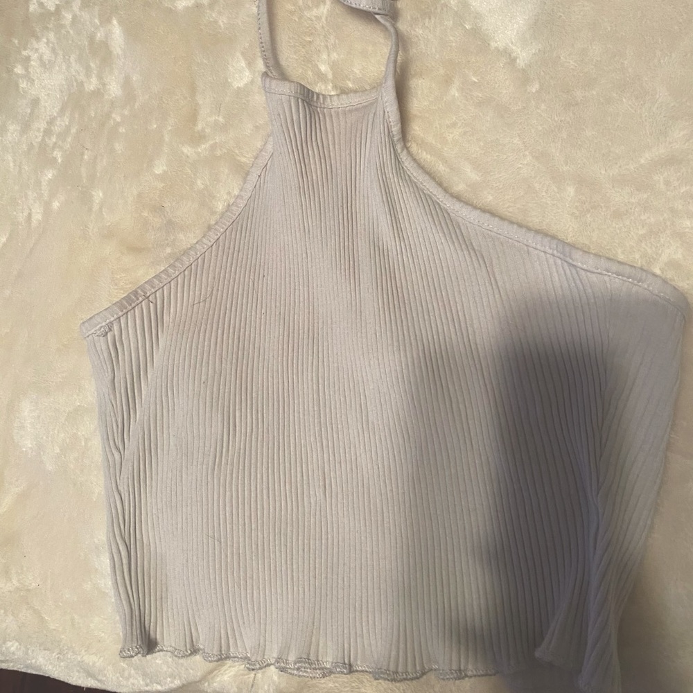 romwe tie crop top